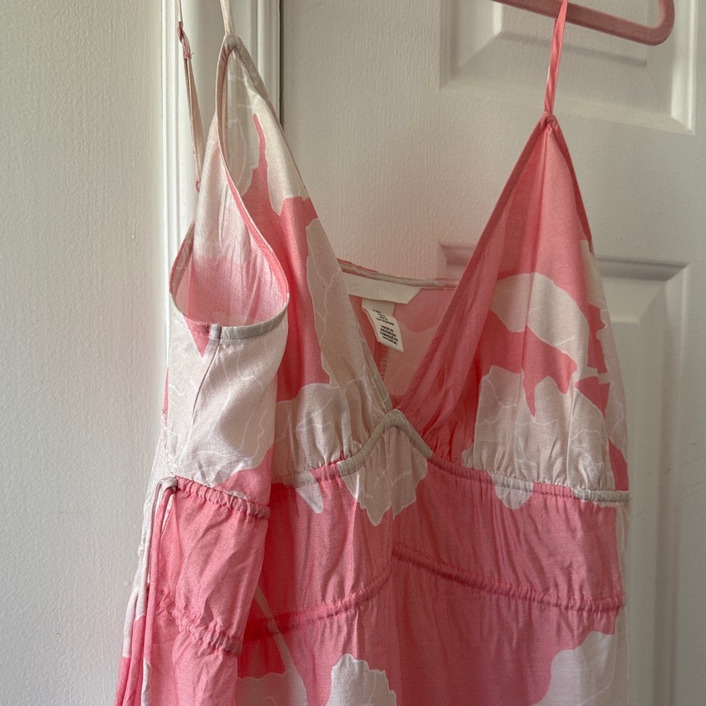 H&M Pink and White Floral Dress - Picture 3 of 5
